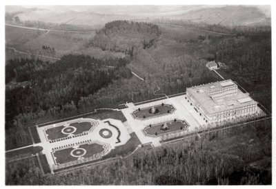 从齐柏林飞艇，德国巴伐利亚州的海伦基姆湖宫鸟瞰图，c1931 1933年 作者 不明