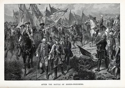在1882年霍亨弗里德堡战役之后 作者 Unbekannt