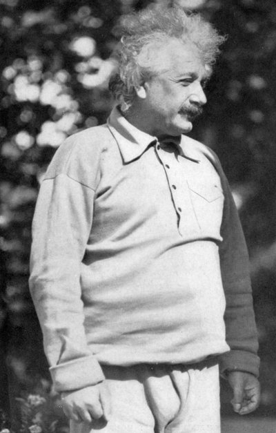 阿尔伯特·爱因斯坦（Albert Einstein）1879-1955，德国-瑞士数学家和理论物理学家，c1930年代 作者 不明