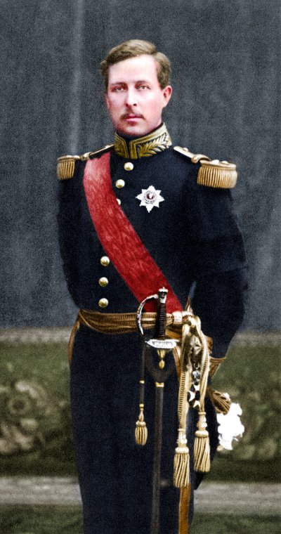 阿尔伯特一世（Albert I）1875-1934年，1909年起为比利时国王，身着军装 作者 不明