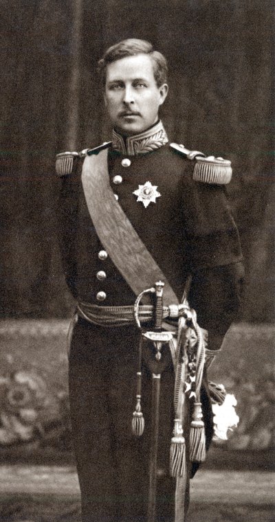 阿尔伯特一世（Albert I）1875-1934年，1909年起为比利时国王，身着军装 作者 不明