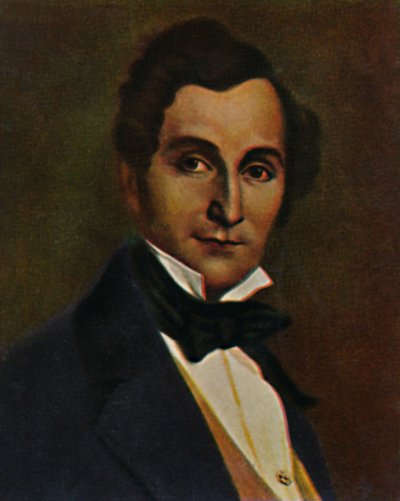 阿尔伯特·洛辛（Albert Lortzing）1801-1851。 -Souchay的绘画，1934年。 作者 不明