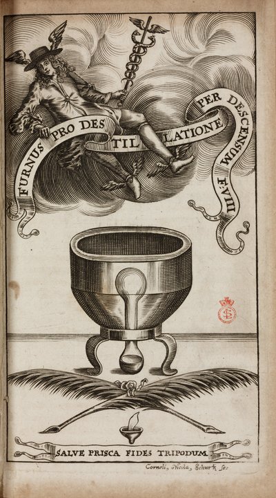 Alchemy & Early Chemistry An alchemical distillation furnace 作者 不明