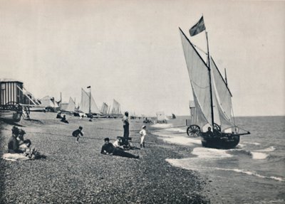 Aldeburgh-海滩，1895年 作者 不明