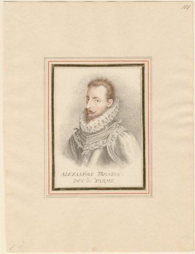 亚历山大·法尔内斯（Alexander Farnese）15451592，帕尔马公爵 作者 不明
