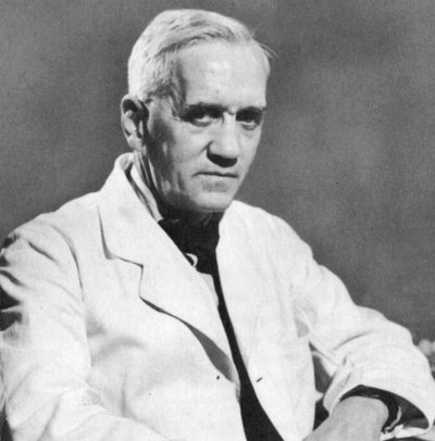 亚历山大·弗莱明（Alexander Fleming），苏格兰细菌学家，1930年代 作者 不明