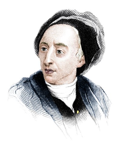亚历山大·波普（Alexander Pope），十八世纪初的英国诗人，c1850 作者 不明
