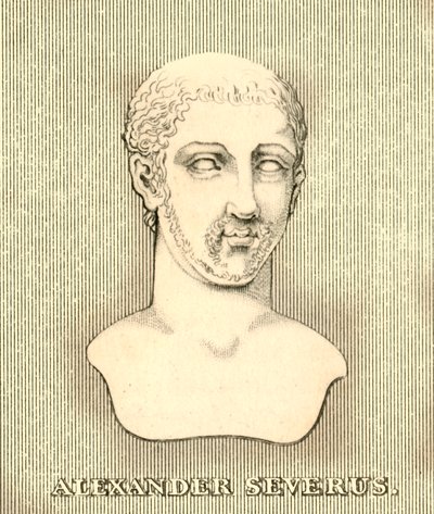 亚历山大·西弗勒斯（Alexander Severus），c208-235，1830年。 作者 不明