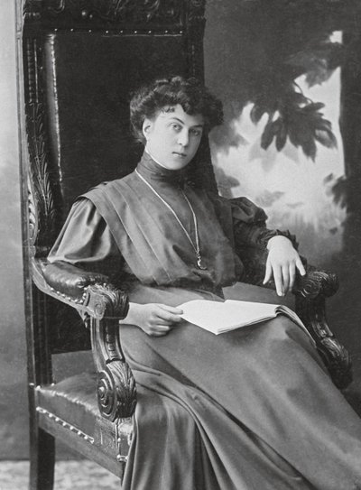 亚历山德拉（Alexandra Mikhailovna Kollontai）1872-1952，1910年代 作者 不明