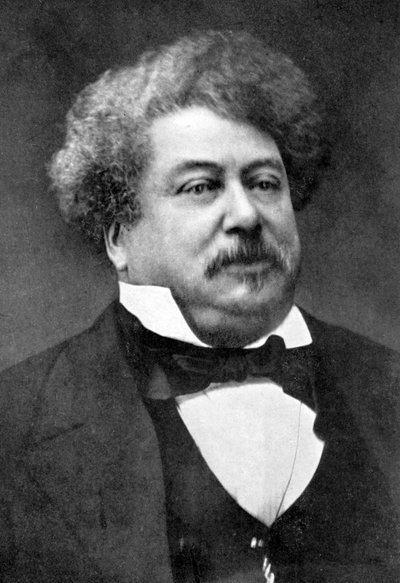 亚历山大·杜马斯（Alexandre Dumas），十九世纪法国作家，1902年 作者 不明