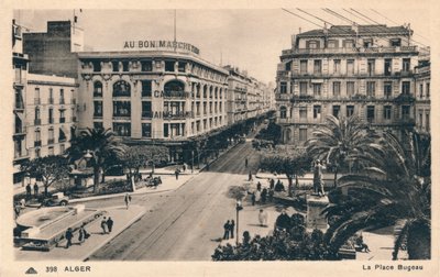 阿尔及尔-La Place Bugeau，c1930 作者 不明