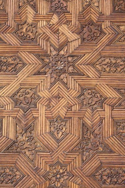 Alhambra - Door in Nasrid Palaces Grenade Espagne 作者 不明