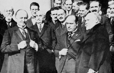 参加1922年洛桑会议的同盟代表 作者 不明