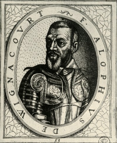 Alof de Wignacourt，17世纪初，1908年。 作者 不明