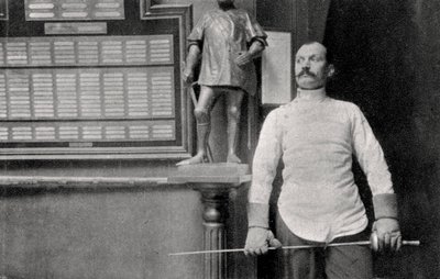Alphonse Kirchoffer，法国击剑者，1904年 作者 不明