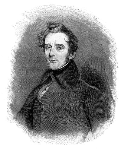 Alphonse de Lamartine 1790-1869，法国作家，诗人和政治家，1900年 作者 不明