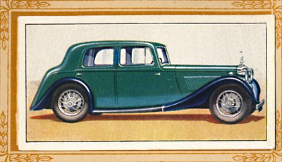 阿尔维斯（Alvis）Silver Eagle Saloon，c1936 作者 不明