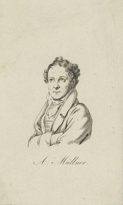 Amandus Gottfried AdolfMüllner1774-1829，1810-1820。 作者 不明