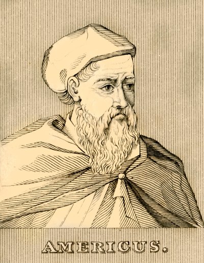 Americus，1454-1512，1830年。 作者 不明