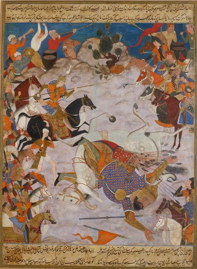 1562-1565年，埃米尔-哈姆扎击败了欧麦尔-伊-马迪-卡拉布 作者 不明