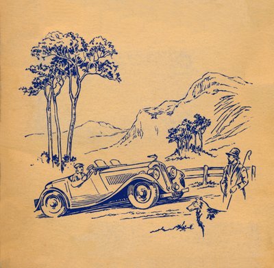 汽车专辑封面，c1936 作者 不明