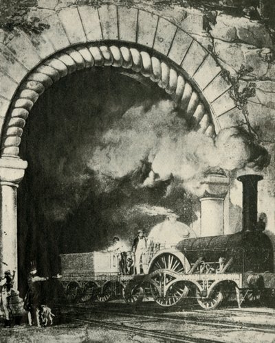 早期的宽轨列车-大西部铁路，c1930年。 作者 不明