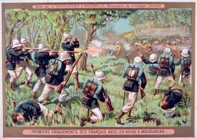 与马达加斯加的霍瓦斯订婚，1883年至1896年 作者 不明