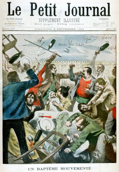 1901年的大洗礼 作者 不明
