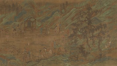 帝国狩猎，明末，16-17世纪。 作者 不明