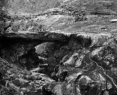 秘鲁印加大桥，1895年 作者 不明