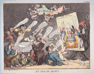 An Irish Howl, March 1, 1799., March 1, 1799. 作者 不明