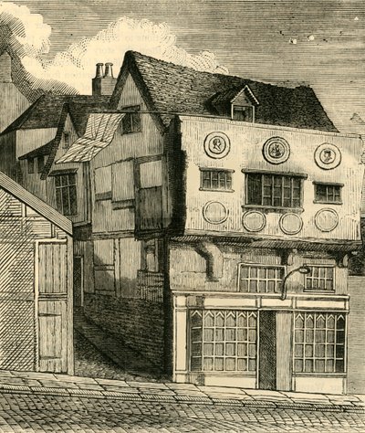 小塔山上的老房子，c1792，c1872。 作者 不明