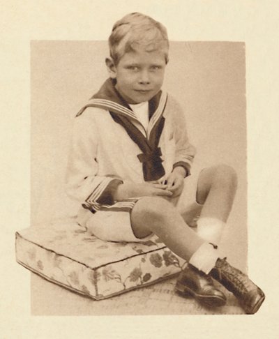 一个职业生涯的预兆：水手装扮的阿尔伯特亲王（Prince Albert），c1900年，1937年 作者 不明