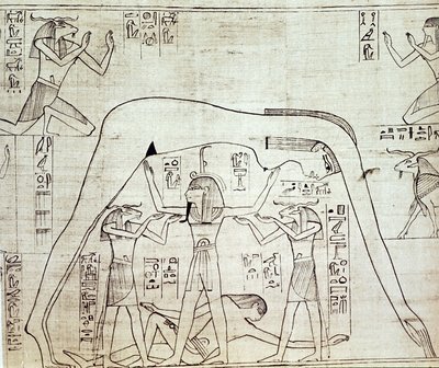 古埃及宇宙，公元前1025年 作者 不明