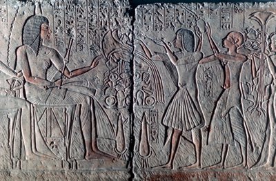 古埃及浮雕，约公元前1300年 作者 不明