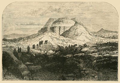 1890年，穆格的古代遗址。 作者 不明