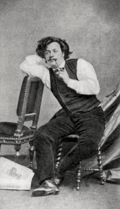法国漫画家安德烈·吉尔（Andre Gill），1868年 作者 不明