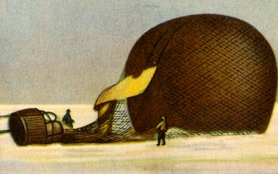 坠毁后的安德烈斯北极气球，1897年，1932年。 作者 不明