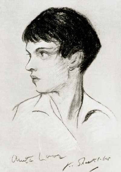 Anita Loos 1888-1981，美国编剧，剧作家兼作家，二十世纪初 作者 不明