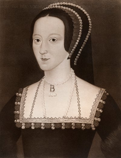 安妮·伯林（Anne Boleyn），c1532，1902年 作者 不明