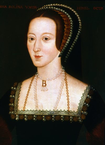 亨利八世的第二任妻子安妮·伯林（Anne Boleyn），c1520-1536年 作者 不明