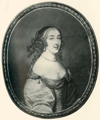 安妮·玛丽·路易丝·奥尔良（Anne Marie Louise dOrleans），蒙彼西埃公爵夫人，17世纪，1907年。 作者 不明