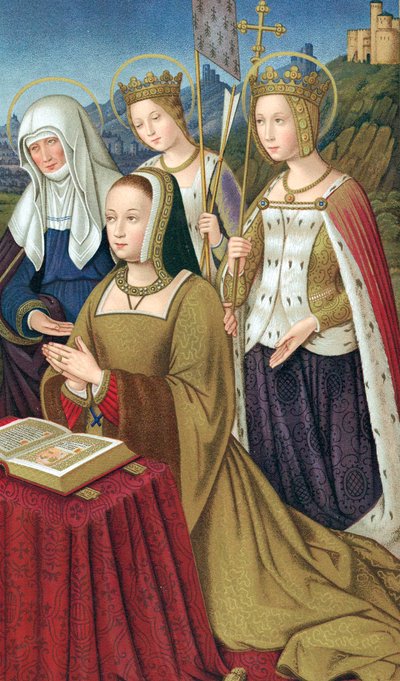 布列塔尼的安妮 1476-1514，布列塔尼公爵夫人和法国女王 作者 不明