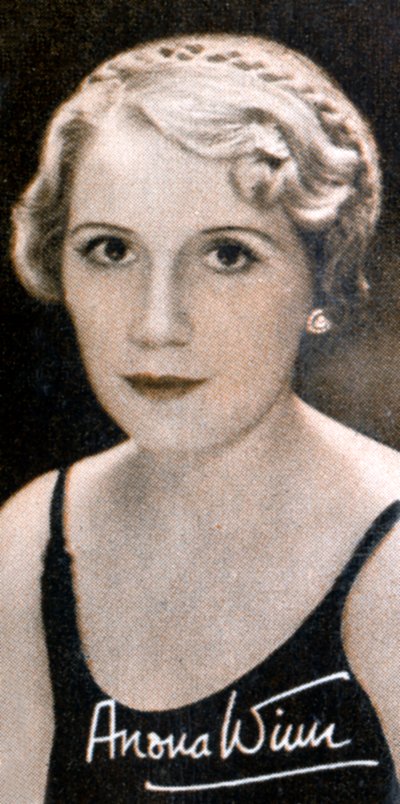 Anona Winn MBE出生于Anona Edna Wilkins，1904-1994年，1935年 作者 不明