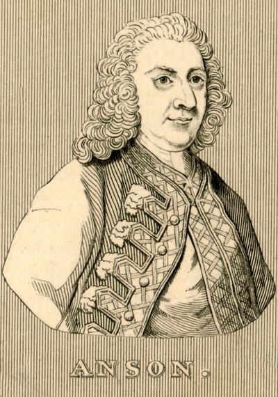 安森（Anson），1697-1762，1830年。 作者 不明