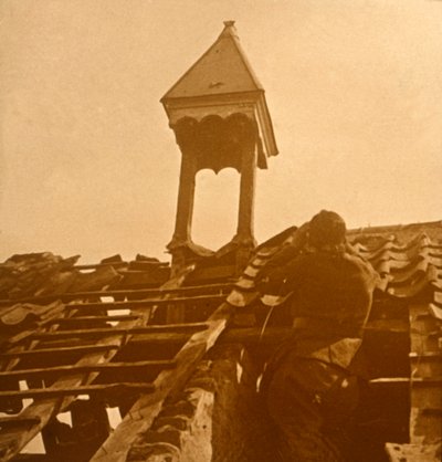 防空射击，前线，c1914-c1918 作者 不明