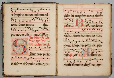 Antiphonary, 1736. 作者 不明