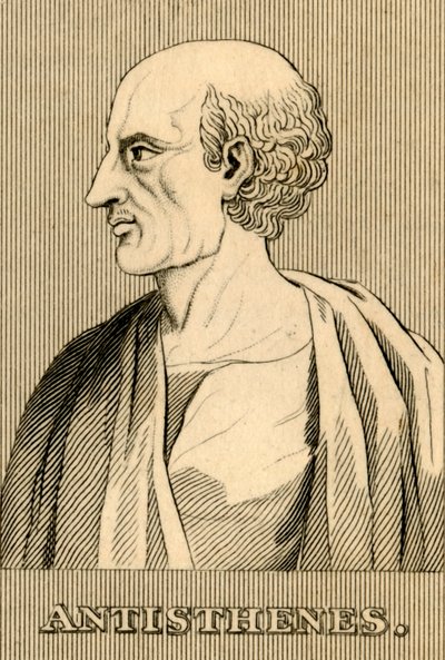 安塞斯尼（Antisthenes），约前445-365年，公元前1830年。 作者 不明