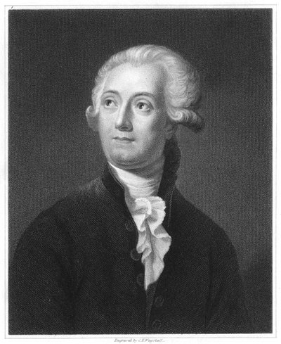 Antoine Laurent Lavoisier，法国化学家，18世纪，1835年 作者 不明