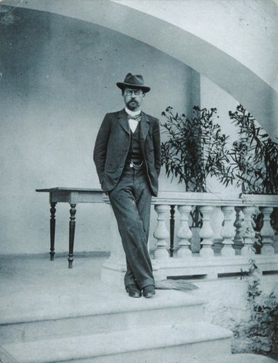 雅尔塔的安东·契kh夫（Anton Chekhov），1899-1900年 作者 不明